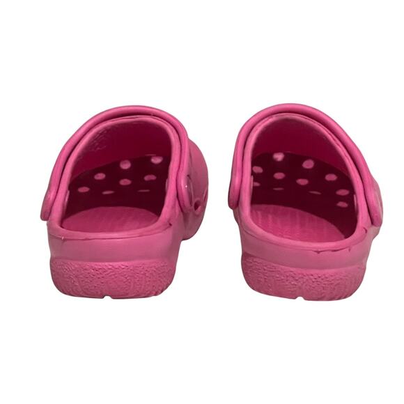 Kids Pink Crocs by Crocs C10/11 Lightweight Foam Slip-On Sandals Shoes Everyday - Picture 5 of 10